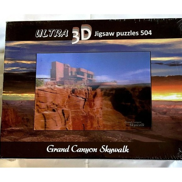 Brightwell Development NIP Ultra 3D Grand Canyon Visitor Center Puzzle 504 Piece - Picture 1 of 8
